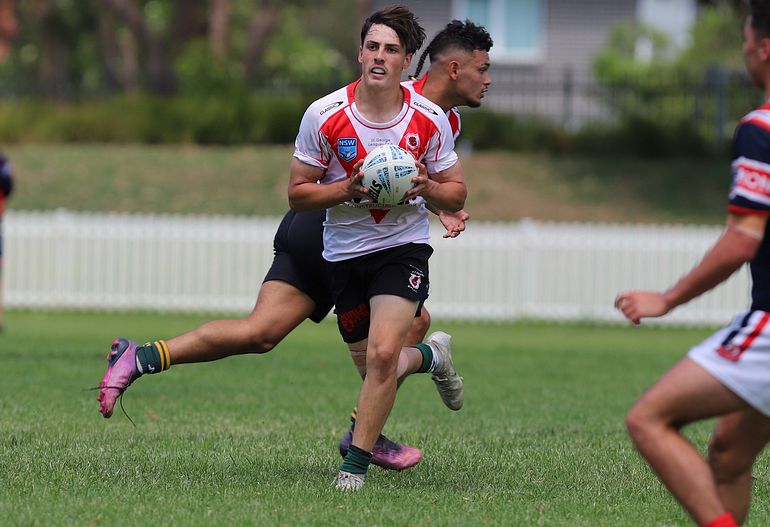 SG Ball Trial ROOSTERS v DRAGONS