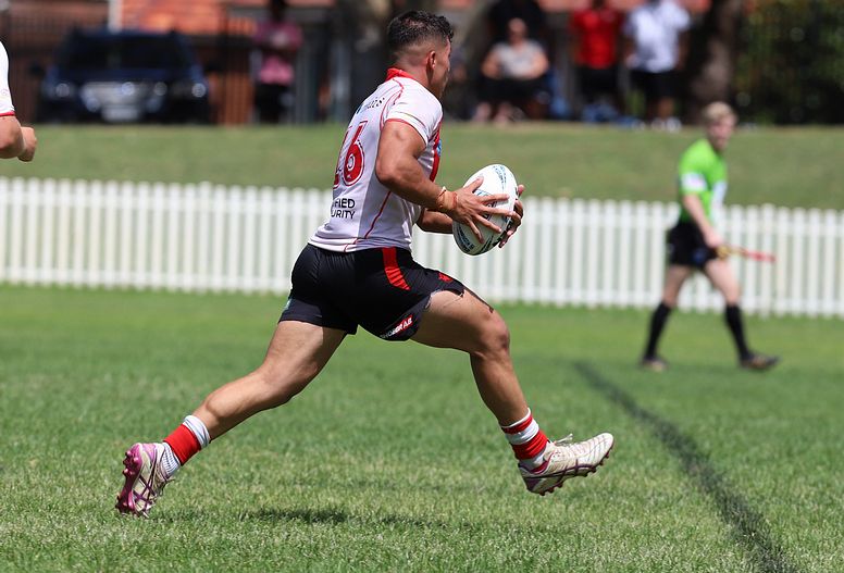 SG Ball Trial ROOSTERS v DRAGONS