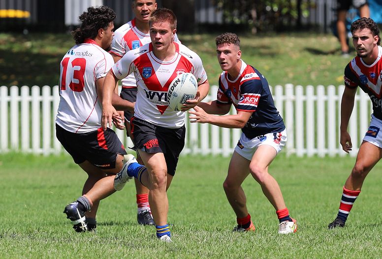 SG Ball Trial ROOSTERS v DRAGONS