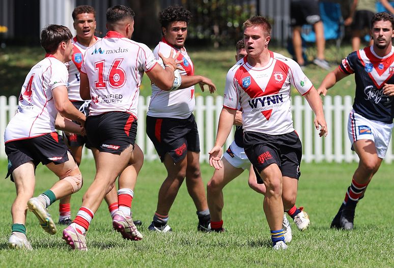SG Ball Trial ROOSTERS v DRAGONS
