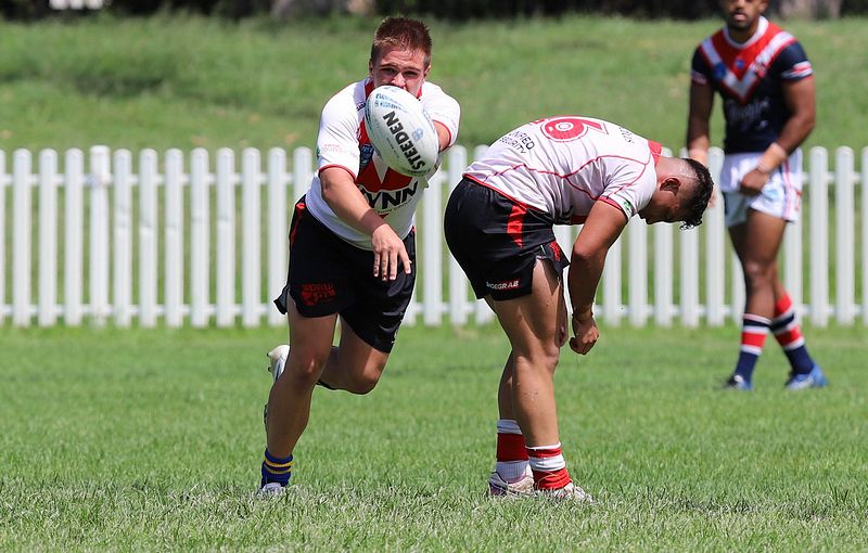 SG Ball Trial ROOSTERS v DRAGONS