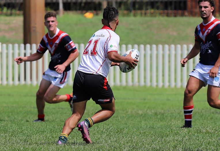 SG Ball Trial ROOSTERS v DRAGONS