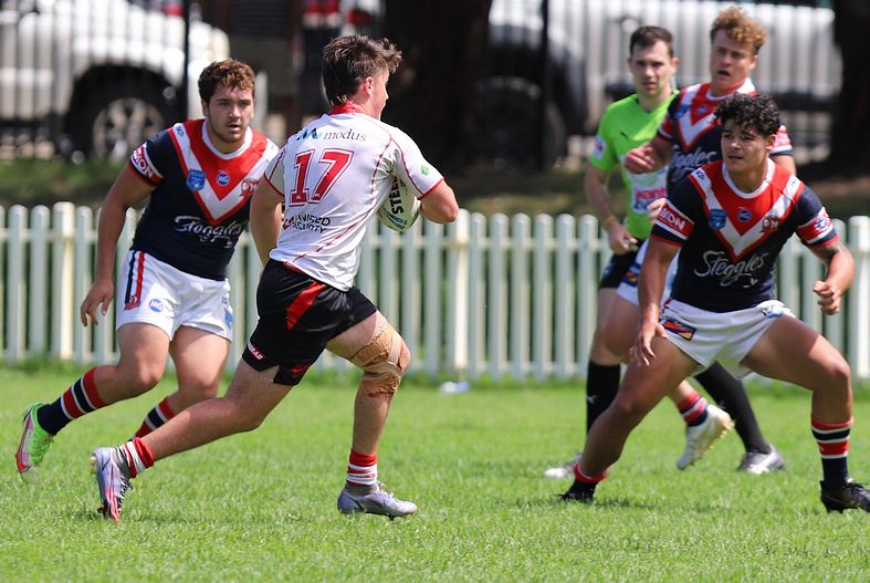 SG Ball Trial ROOSTERS v DRAGONS