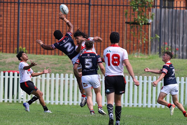 SG Ball Trial ROOSTERS v DRAGONS