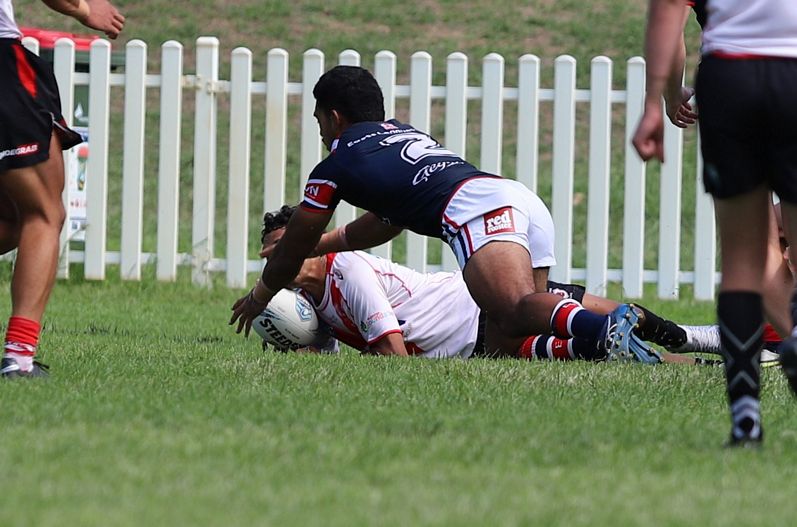 SG Ball Trial ROOSTERS v DRAGONS