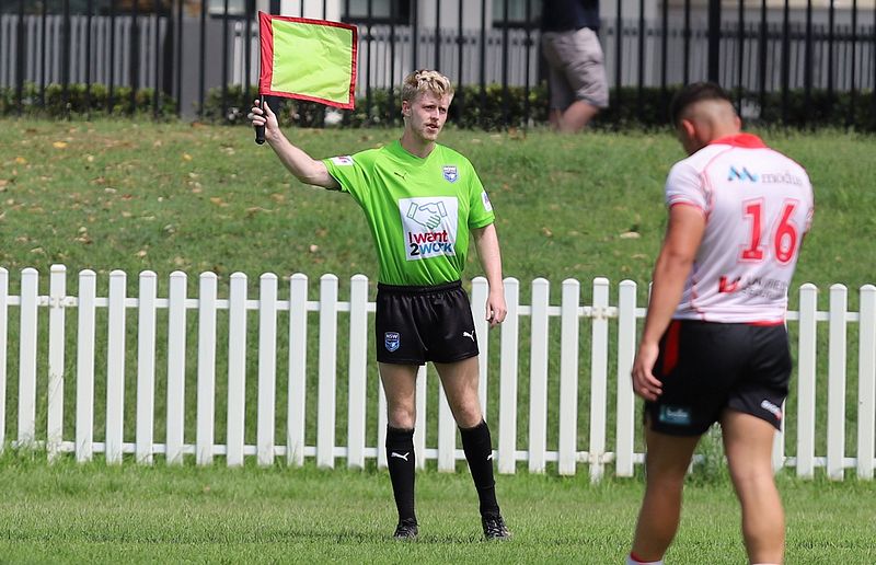 SG Ball Trial ROOSTERS v DRAGONS