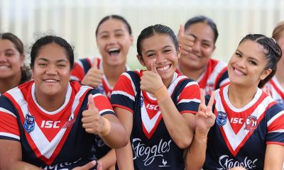 2023 NSWRL Tarsha Gale Cup Trial game Sydney Indigenous Academy Roosters v St. George Dragons (Photo's : Steve Montgomery)