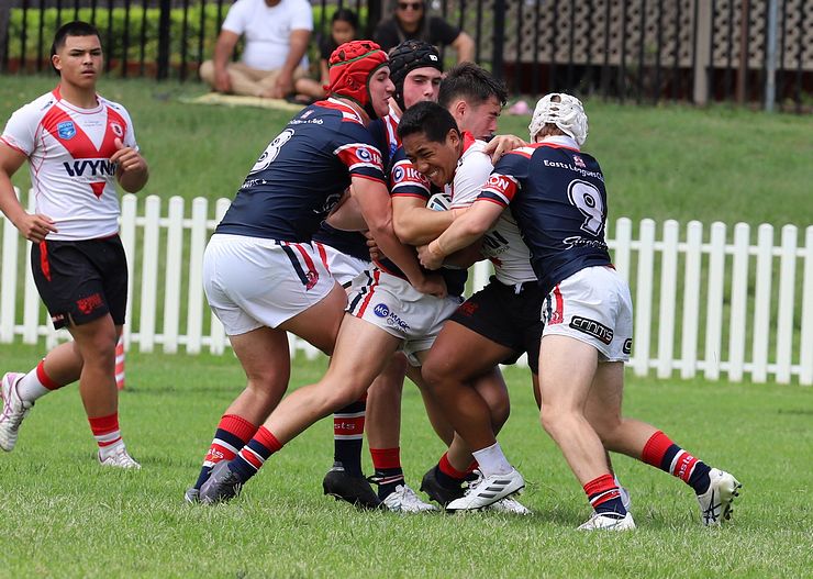 HMC trial ROOSTERS v DRAGONS