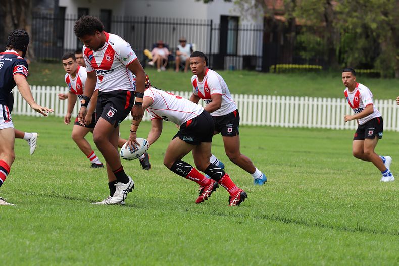 HMC trial ROOSTERS v DRAGONS
