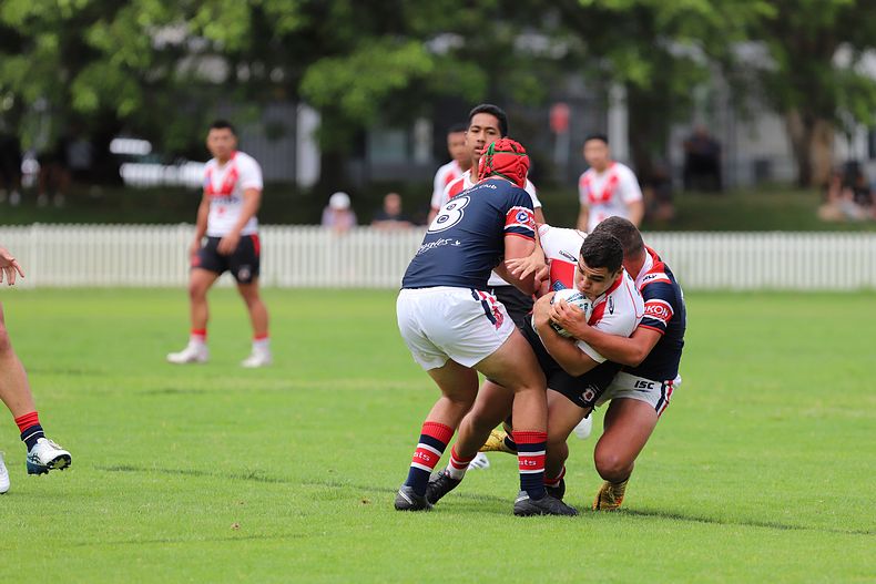 HMC trial ROOSTERS v DRAGONS
