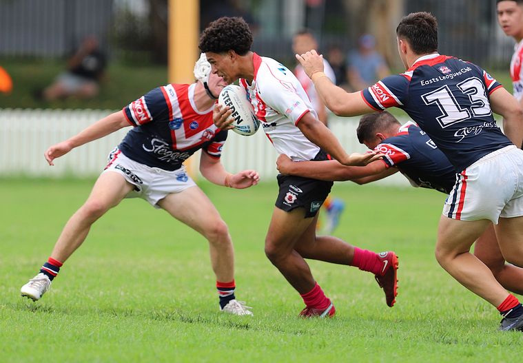 HMC trial ROOSTERS v DRAGONS