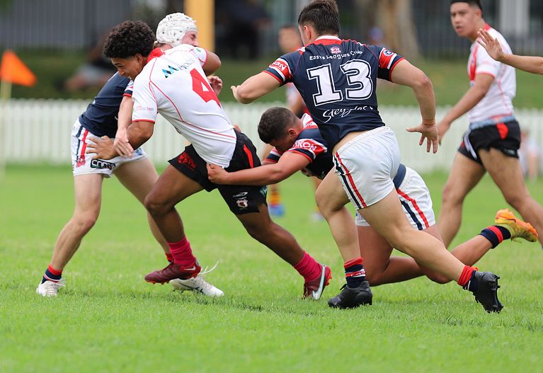 HMC trial ROOSTERS v DRAGONS