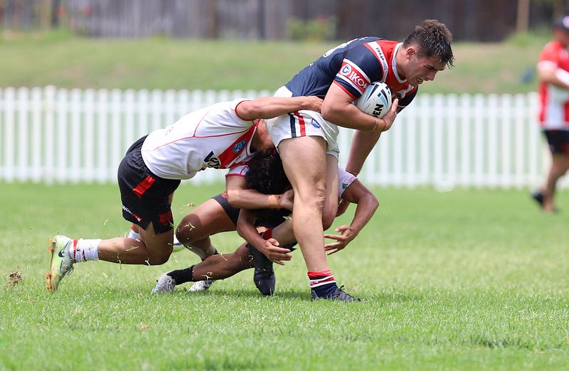 HMC trial ROOSTERS v DRAGONS