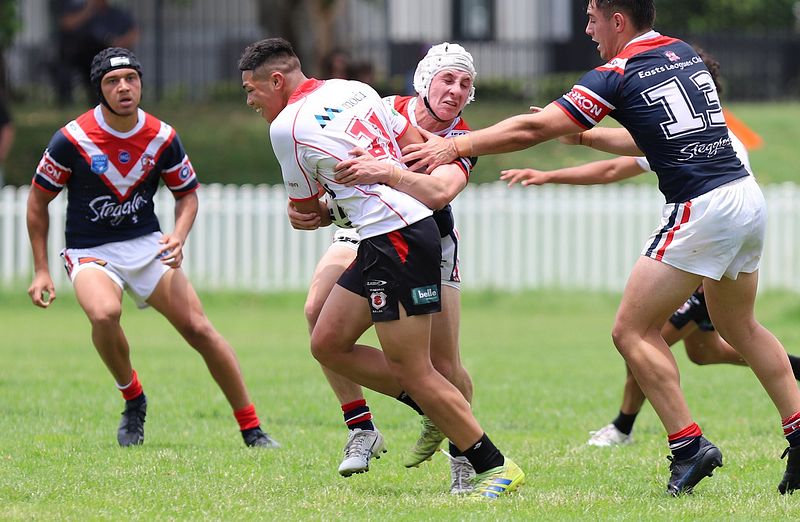 HMC trial ROOSTERS v DRAGONS