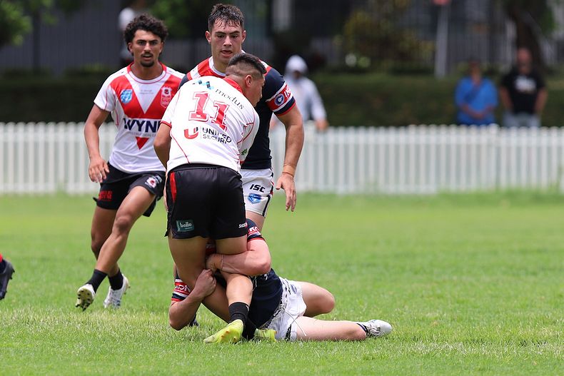 HMC trial ROOSTERS v DRAGONS