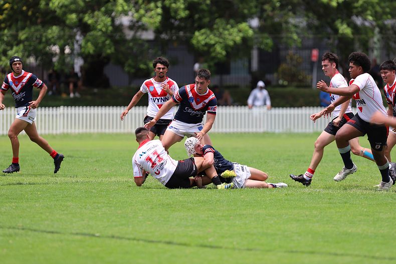 HMC trial ROOSTERS v DRAGONS