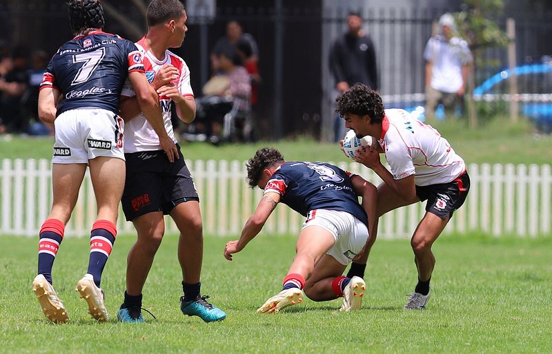 HMC trial ROOSTERS v DRAGONS