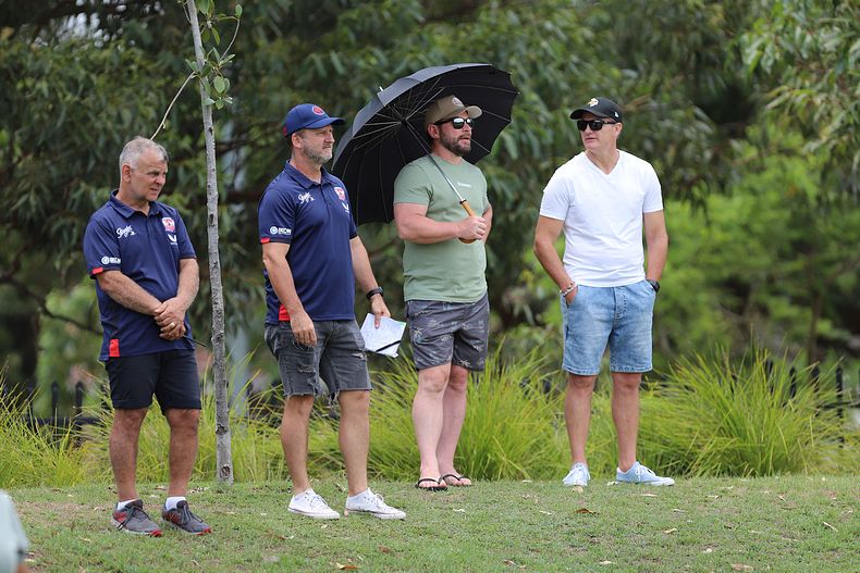 HMC trial ROOSTERS v DRAGONS