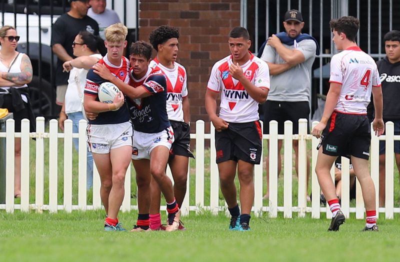 HMC trial ROOSTERS v DRAGONS