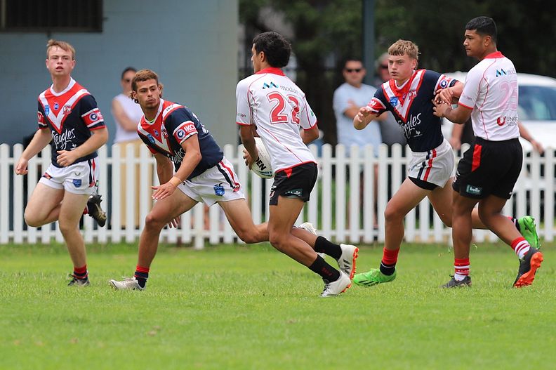 HMC trial ROOSTERS v DRAGONS