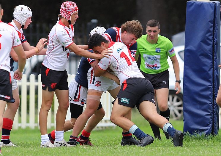 HMC trial ROOSTERS v DRAGONS