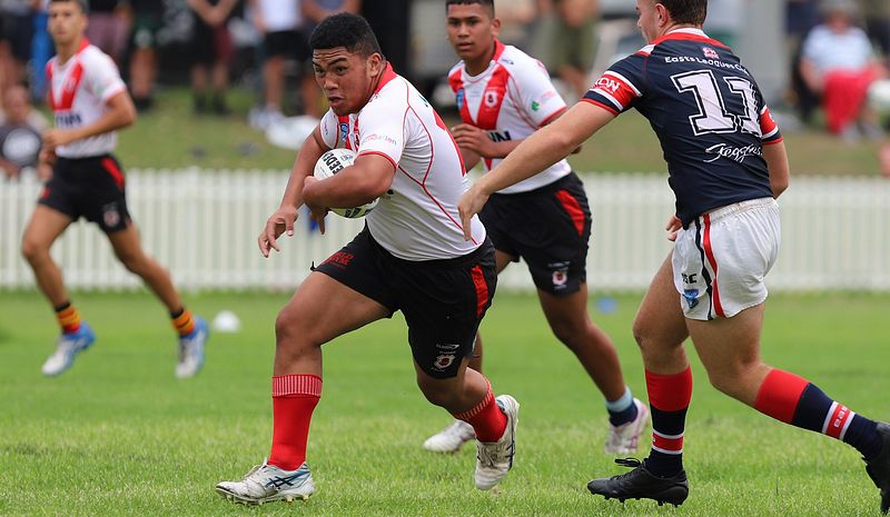 HMC trial ROOSTERS v DRAGONS