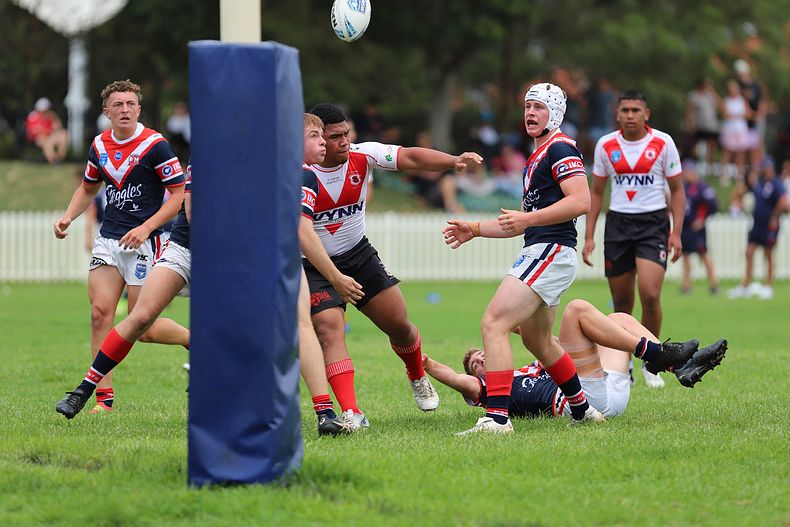 HMC trial ROOSTERS v DRAGONS