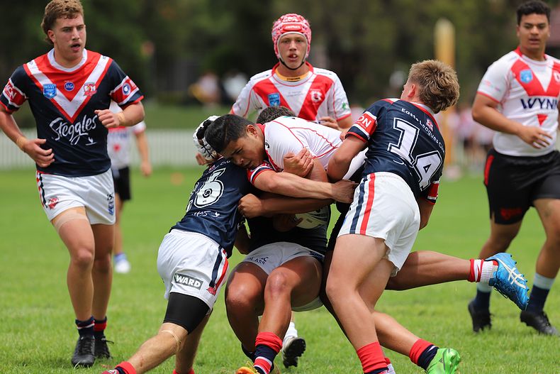HMC trial ROOSTERS v DRAGONS