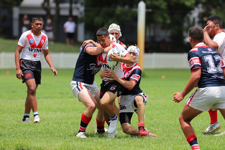 HMC trial ROOSTERS v DRAGONS