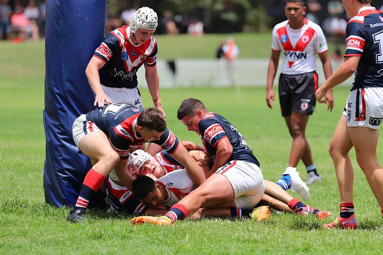 HMC trial ROOSTERS v DRAGONS