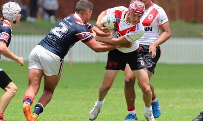 2023 NSWRL Harold Matthews Cup Cup Trial game Sydney Roosters v St. George Dragons (Photo's : Steve Montgomery)