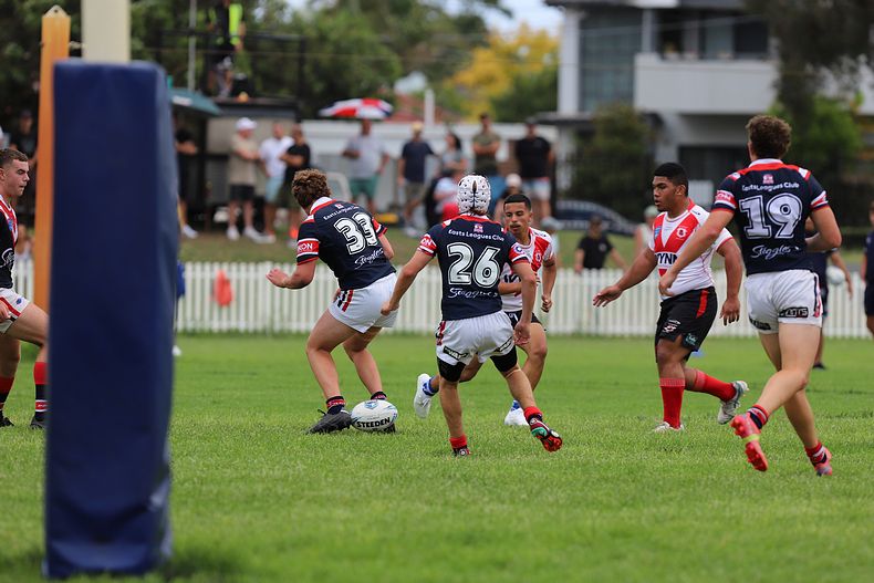 HMC trial ROOSTERS v DRAGONS