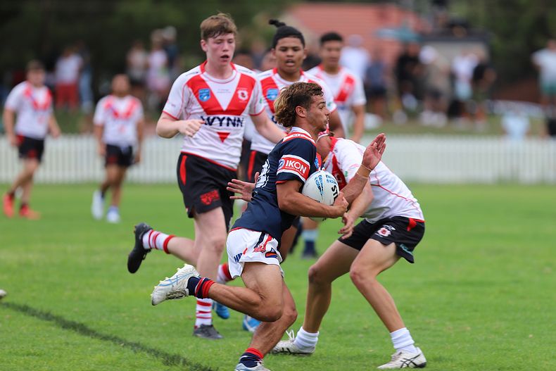 HMC trial ROOSTERS v DRAGONS