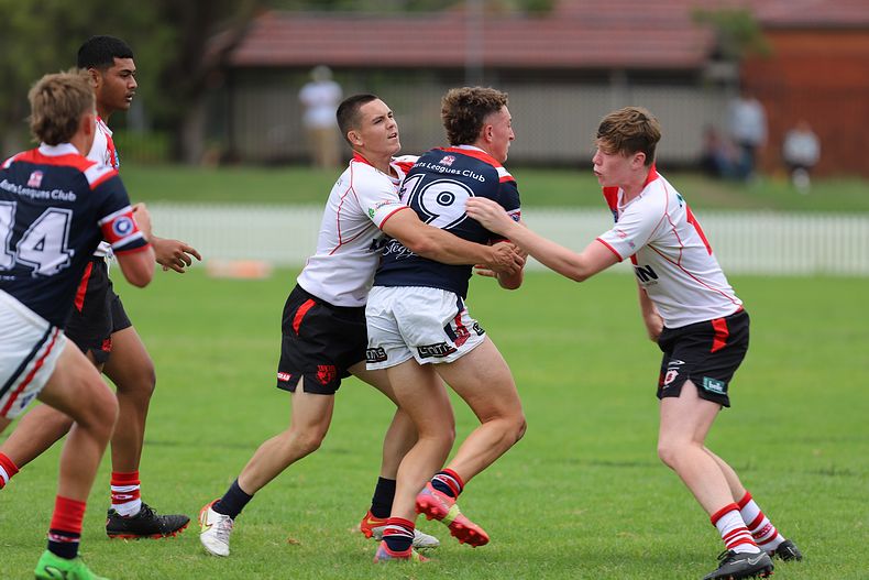 HMC trial ROOSTERS v DRAGONS