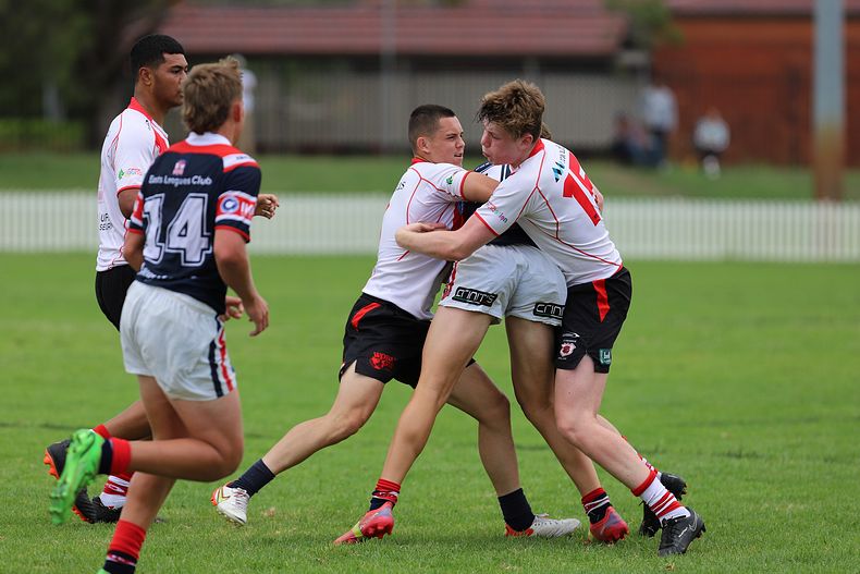 HMC trial ROOSTERS v DRAGONS
