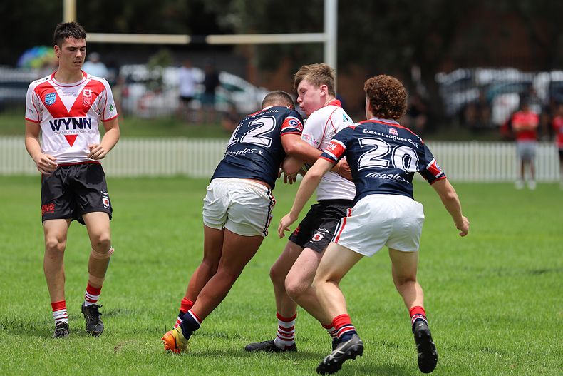 HMC trial ROOSTERS v DRAGONS