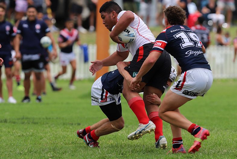 HMC trial ROOSTERS v DRAGONS