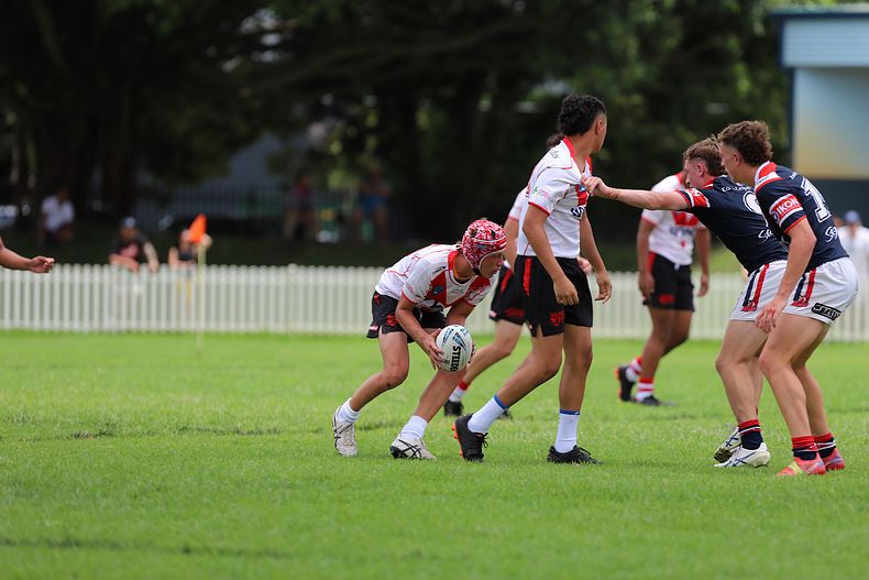 HMC trial ROOSTERS v DRAGONS