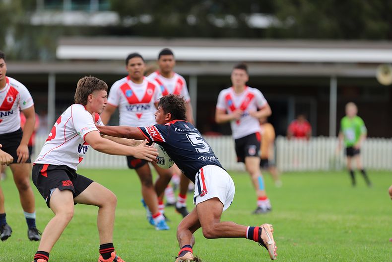 HMC trial ROOSTERS v DRAGONS