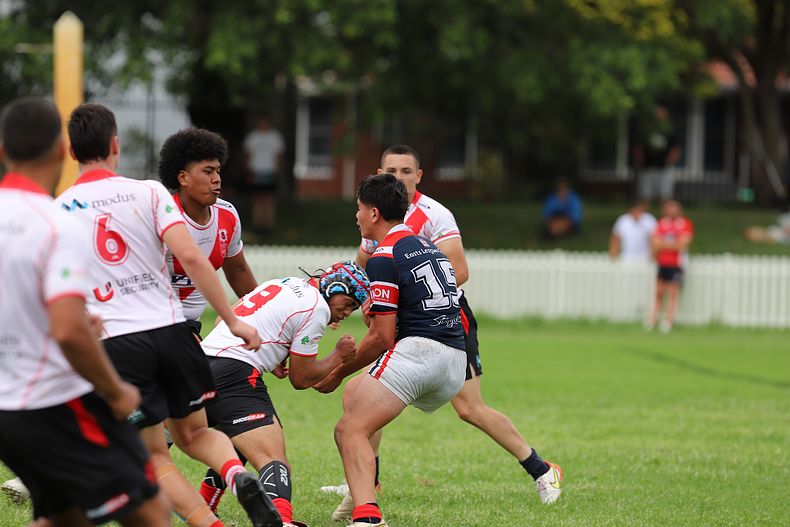 HMC trial ROOSTERS v DRAGONS