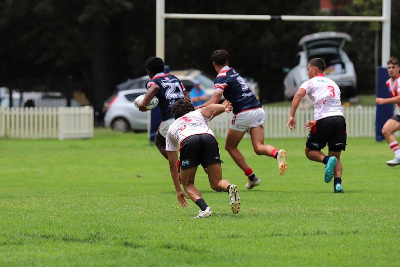 HMC trial ROOSTERS v DRAGONS