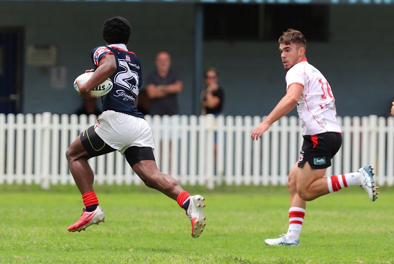 HMC trial ROOSTERS v DRAGONS