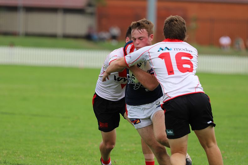 HMC trial ROOSTERS v DRAGONS