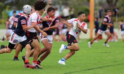 Sydney Roosters SG Ball trial v Dragons team Photo (Photo : Steve Montgomery)