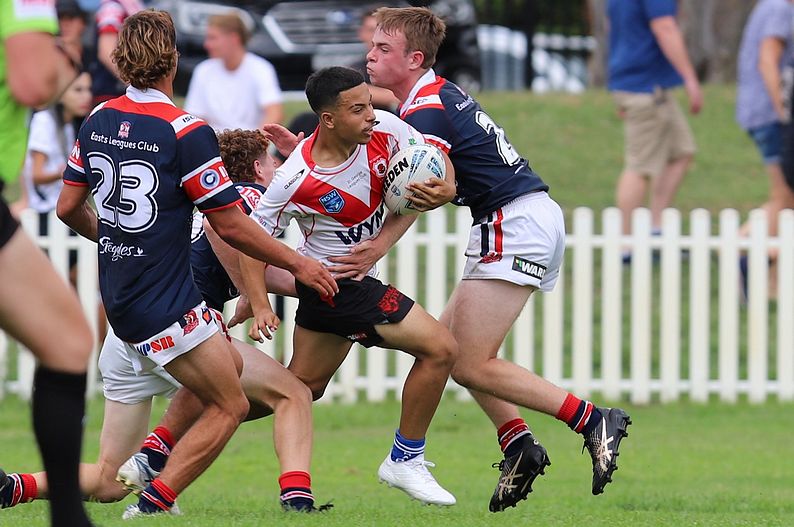 HMC trial ROOSTERS v DRAGONS