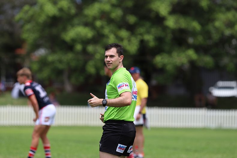 SG Ball Trial ROOSTERS v DRAGONS