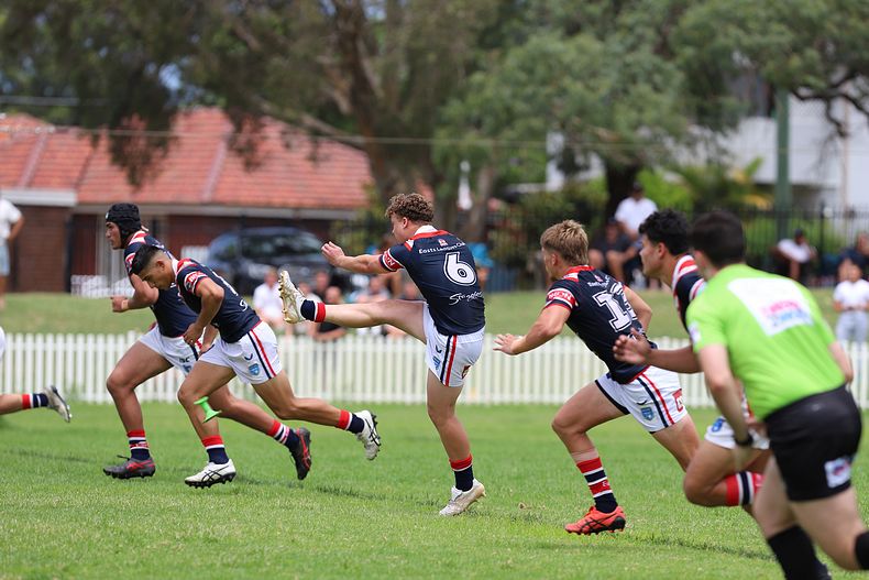 SG Ball Trial ROOSTERS v DRAGONS
