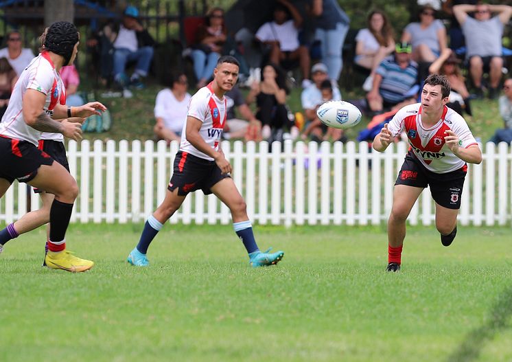 SG Ball Trial ROOSTERS v DRAGONS