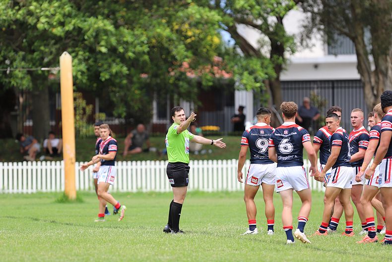 SG Ball Trial ROOSTERS v DRAGONS