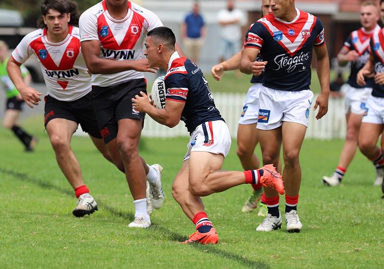 SG Ball Trial ROOSTERS v DRAGONS